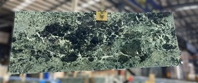 Verde Alpi zaļā marmora plāksne
